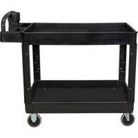 Utility Cart, 2 Tiers, 25-5/8" x 33-1/2" x 43-3/4", 550 lbs. Capacity Air Extreme Inc.