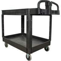 Utility Cart, 2 Tiers, 25-5/8" x 33-1/2" x 43-3/4", 550 lbs. Capacity Air Extreme Inc.