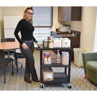 Electric Utility Cart, 3 Tiers, 24" x 42" x 18", 300 lbs. Capacity Air Extreme Inc.