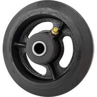 Roue en caoutchouc moul&eacute;, 5'' (127 mm) dia. x 1-1/2" (38 mm) la, Capacit&eacute; de 400 lb (181 kg) Air Extreme Inc.