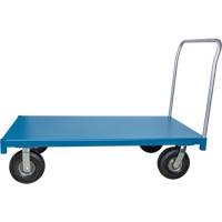 Chariot &agrave; plateforme robuste, 48" lo x 24" la x Capacit&eacute; 1200 lb, Roues en Anticrevaison Air Extreme Inc.