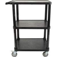 Chariot utilitaire avec tablette plate, 3 tiers, 18-1/8" x 37-3/8" x 27-3/4", Capacit&eacute; 330 lb Air Extreme Inc.