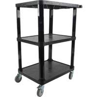 Chariot utilitaire avec tablette plate, 3 tiers, 18-1/8" x 37-3/8" x 27-3/4", Capacit&eacute; 330 lb Air Extreme Inc.