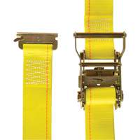 Logistic Strap, Ratchet, 2" W x 12' L, 1000 lbs. (454 kg) WLL Air Extreme Inc.