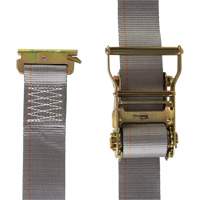 Logistic Strap, Ratchet, 2" W x 16' L, 1000 lbs. (454 kg) WLL Air Extreme Inc.