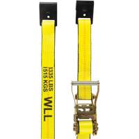 Tendeur d'arrimage pour treuil, Crochet plat, 30' , 2" , Charge d'utilisation max. 3335 lb (1512 kg) Air Extreme Inc.