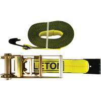Winch Strap, Flat Hook, 30' W x 3" L, 5400 lbs. (2449 kg) Working Load Limit Air Extreme Inc.