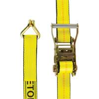 Winch Strap, J-Hook, 2" W x 30' L, 3335 lbs. (1512 kg) Working Load Limit Air Extreme Inc.