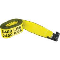 Tendeur d'arrimage logistique, Crochet plat, 4" , 30' , Charge d'utilisation max. 5400 lb (2449 kg) Air Extreme Inc.