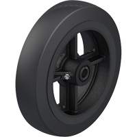 Roue en caoutchouc noir sur noyau en fonte Air Extreme Inc.