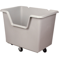 Starcart Easy-Access Box Truck, Polyethylene, 46" L x 31" W x 49" H, 24 cu. ft. Volume, 900 lbs. Capacity Air Extreme Inc.