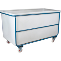 Straight Wall Box Truck, White Polyethylene, 57" L x 34" W x 33" H, 22 cu. ft. Volume, 1000 lbs. Capacity Air Extreme Inc.