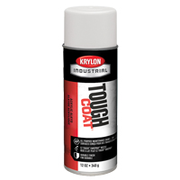 Tough Coat&reg; Acrylic Alkyd Enamel, Flat White, Very Flat, 12 oz., Aerosol Can Air Extreme Inc.