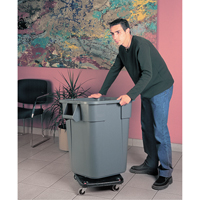 Socles roulants  Brute, carr&eacute;s, Poly&eacute;thyl&egrave;ne, Noir Air Extreme Inc.