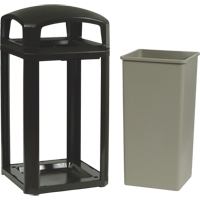 Landmark Series&reg; Classic Container Frame With Rigid Liner, Plastic, 50 US gal. Air Extreme Inc.