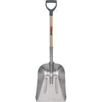 #8 Grain Scoop Shovel, Wood, Aluminum Blade, D-Grip Handle, 29" Length Air Extreme Inc.
