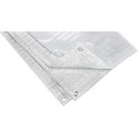 Insulated Tarp, Polyethylene, White, 20' x 12' x 8 mils Air Extreme Inc.