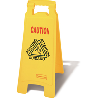 Wet Floor Safety Signs, Quadrilingual with Pictogram Air Extreme Inc.