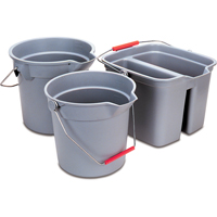 Brute&reg; Bucket, 3.5 US Gal. (14 qt.) Capacity, Grey Air Extreme Inc.