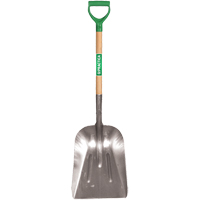 Scoop Shovel, Wood, Aluminum Blade, D-Grip Handle, 29" Length Air Extreme Inc.