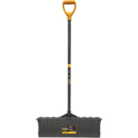 Pro Snow Pusher, Polypropylene Blade, D-Grip Handle, 20-3/4" W Air Extreme Inc.
