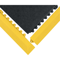 24/Seven&reg; Matting, Rubber, 3' W x 3' L, 5/8" Thick, Black Air Extreme Inc.