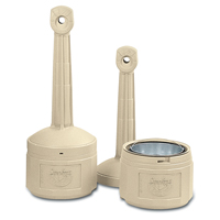 Cendriers Smoker's Cease-Fire, Sur pied, Plastique, Capacit&eacute; 4 gal. US, Hauteur 38-1/2" Air Extreme Inc.