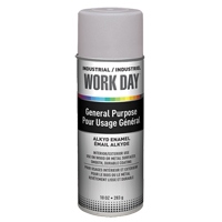 Peinture industrielle Work Day, Gris, Tr&egrave;s mat, 10 oz, Canette a&eacute;rosol Air Extreme Inc.