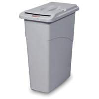 Confidential Flat Top Waste Container, Plastic, 23 US gal. Air Extreme Inc.