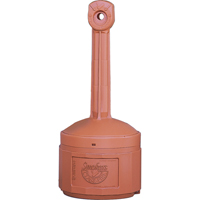 Cendriers Smoker's Cease-Fire, Sur pied, Plastique, Capacit&eacute; 4 gal. US, Hauteur 38-1/2" Air Extreme Inc.