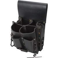 Tool Belt Pouch, Multiple Tool Holder, Leather, 8 Pockets Air Extreme Inc.