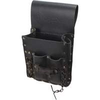 Tool Belt Pouch, Multiple Tool Holder, Leather, 5 Pockets Air Extreme Inc.