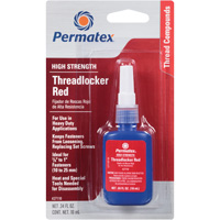 Low Viscosity Threadlocker, Red, High, 10 ml, Bottle Air Extreme Inc.