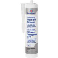 Clear RTV Adhesive Sealant, 300 ml, Cartridge, Clear Air Extreme Inc.