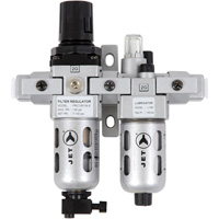AFRLCM14 2-Piece Miniature Air Filter, Regulator & Lubricator, 1/4" NPT Air Extreme Inc.