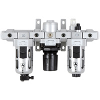 AFRLMI38 3-Piece Intermediate Air Filter, Regulator & Lubricator, 3/8" NPT Air Extreme Inc.