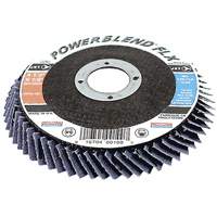 PowerBlend FLX Flexible Flap Disc, 4-1/2" x 7/8", Type 27, Z60 Grit, Zirconia Alumina Air Extreme Inc.