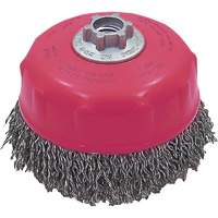 Brosse-boisseau &agrave; fils ondul&eacute;s MAXI-CRIMPED de premi&egrave;re qualit&eacute; Air Extreme Inc.