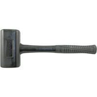 Dead Blow Hammer, 4 lbs., 14-3/4", Fibreglass/Wood/Tubular Steel Handle Air Extreme Inc.