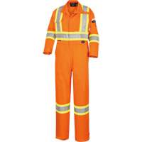 5555 High Visibility FR Rated & Arc Rated Safety Coveralls, Size 36, High Visibility Orange, 11 cal/cm² Air Extreme Inc.