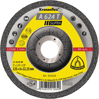 A 624 T Supra Kronenflex&reg; Grinding Disc, 5" x 1/4", 7/8" Arbor Air Extreme Inc.