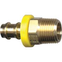 Grip-Tite Hose Barb Fitting, Brass, 3/8" x 1/4" Air Extreme Inc.