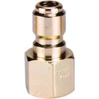 3/8" Female Plated Steel Quick Disconnect Plug Air Extreme Inc.