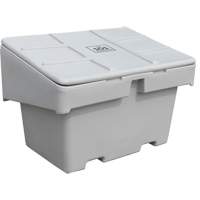 Salt Sand Container SOS, 48" x 33" x 34", 18.5 cu. Ft., Grey Air Extreme Inc.