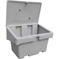 Salt Sand Container SOS, 48" x 33" x 34", 18.5 cu. Ft., Grey Air Extreme Inc.