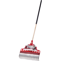Multi-Purpose Lawn Rake, 20" Blade, 20 Tines, Hardwood Handle, Steel Blade Air Extreme Inc.
