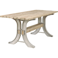 Table &agrave; pique-nique 2x4 Basics, 8' lo x 30" la, Sable Air Extreme Inc.