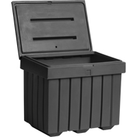 Economy Salt Sand Storage Container, 32" x 23" x 27-1/2", 10 cu. Ft., Grey Air Extreme Inc.