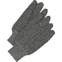 Classic Jersey Gloves, One Size, Salt & Pepper, Unlined, Knit Wrist Air Extreme Inc.