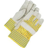 Fitters Gloves with Patch Palm, One Size, Grain Cowhide Palm, Fleece Inner Lining Air Extreme Inc.